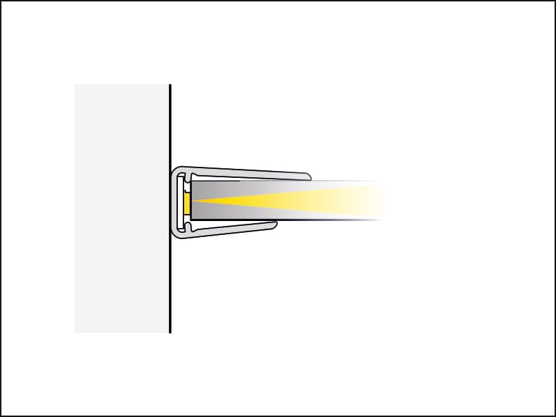 LED klips light PVC schema