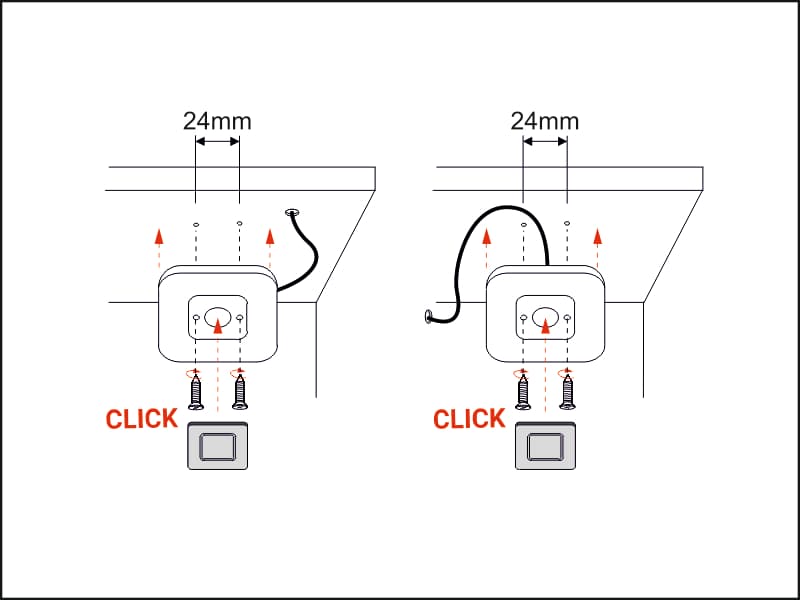 LED lamp ARISTA schema