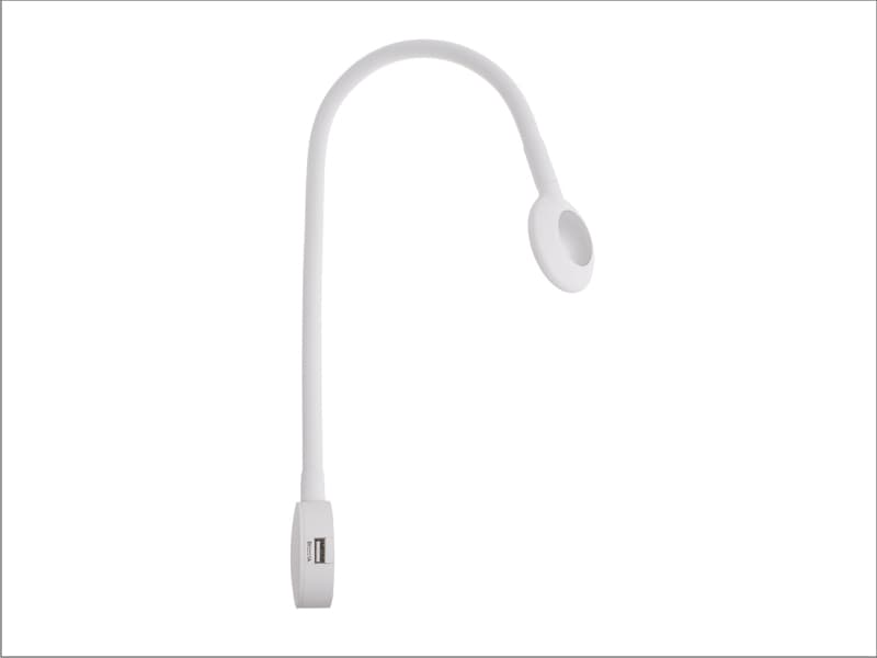 LED лампа МОДУС Димируема +2 x USB схема