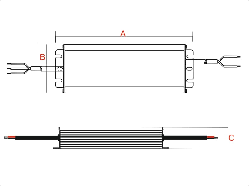 Power supply GLSV 12V schema