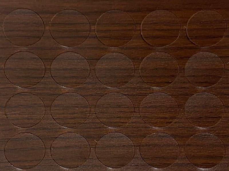 Wenge – ABS furniture caps main image