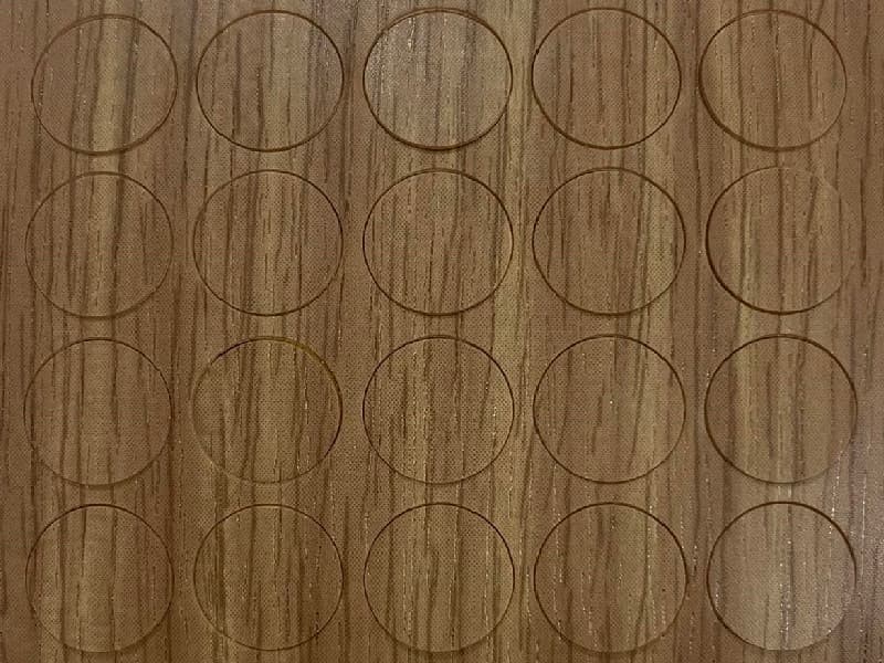 Light Select Walnut – ABS furniture caps main image