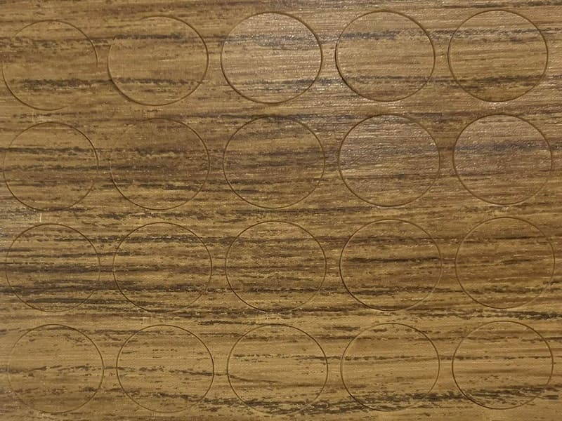 Gold Baroque Oak – ABS furniture caps main image