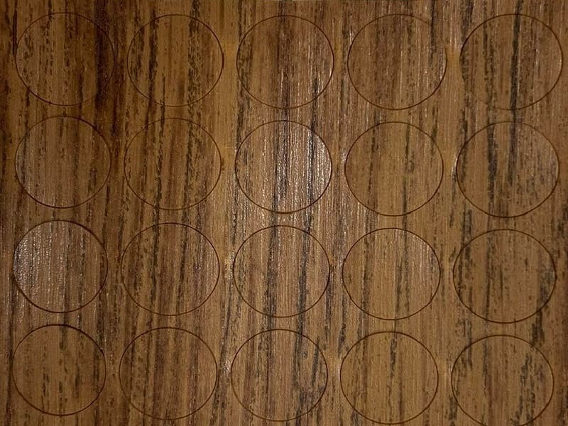 Amber Baroque Oak – ABS furniture caps main image