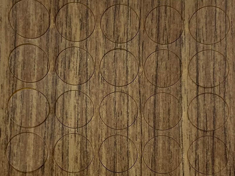 Caramel Franklin Walnut – ABS furniture caps main image