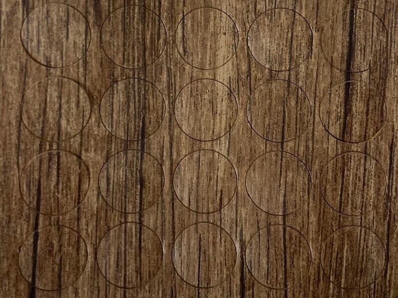 Chocolate Hudson Oak – ABS furniture caps main image