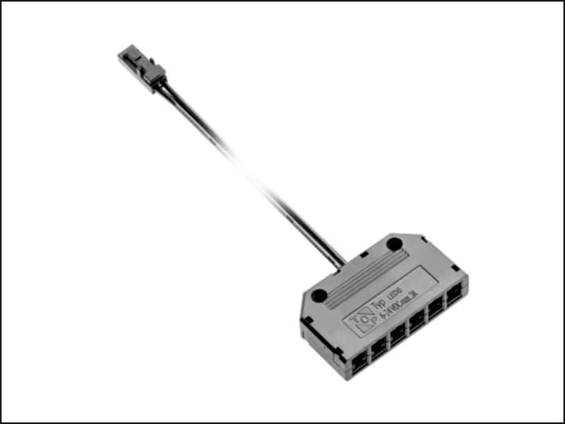 Sockets mono 6 slots flat – black main image