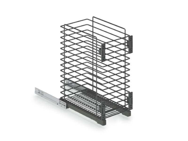 Laundry basket with front fixing-QUADRO schema