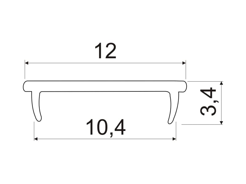 Cover ALU LED - clic schema