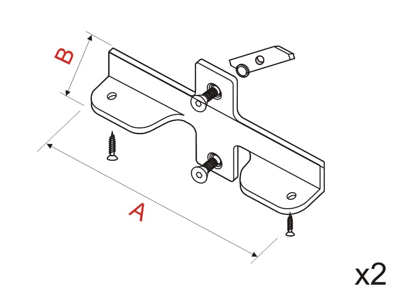 Board shelf fastening AMS schema