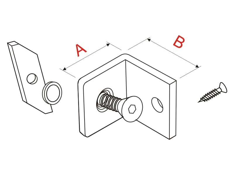 Board fastening vertical/horizontal AMS schema