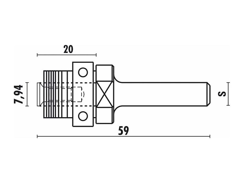 Slot cutter arbors schema