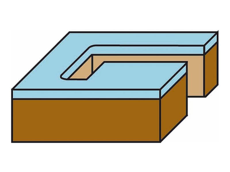 Hw panel pilot bits with ball bearing guide z=1 schema