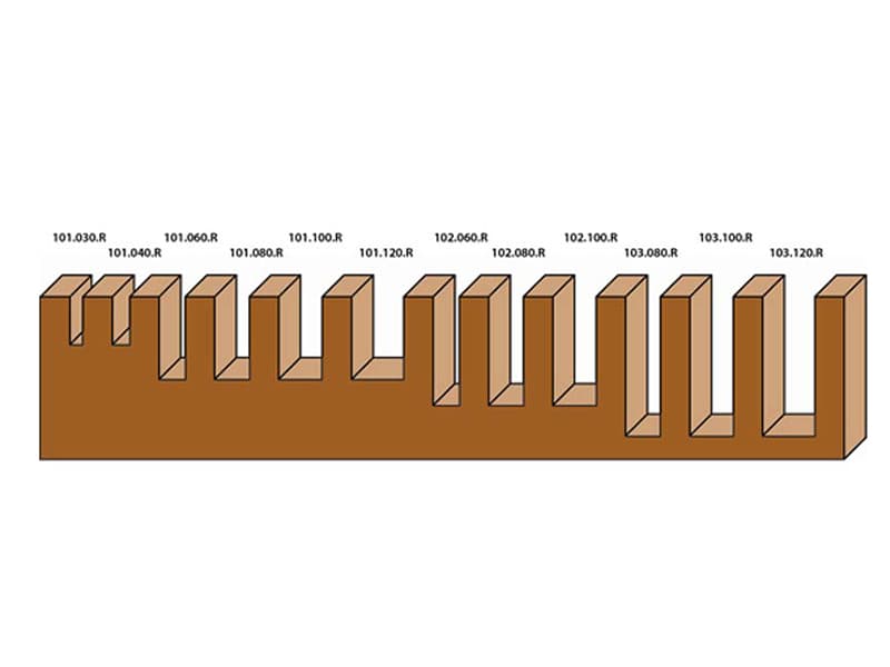 12 piece straight bits “advanced set” schema