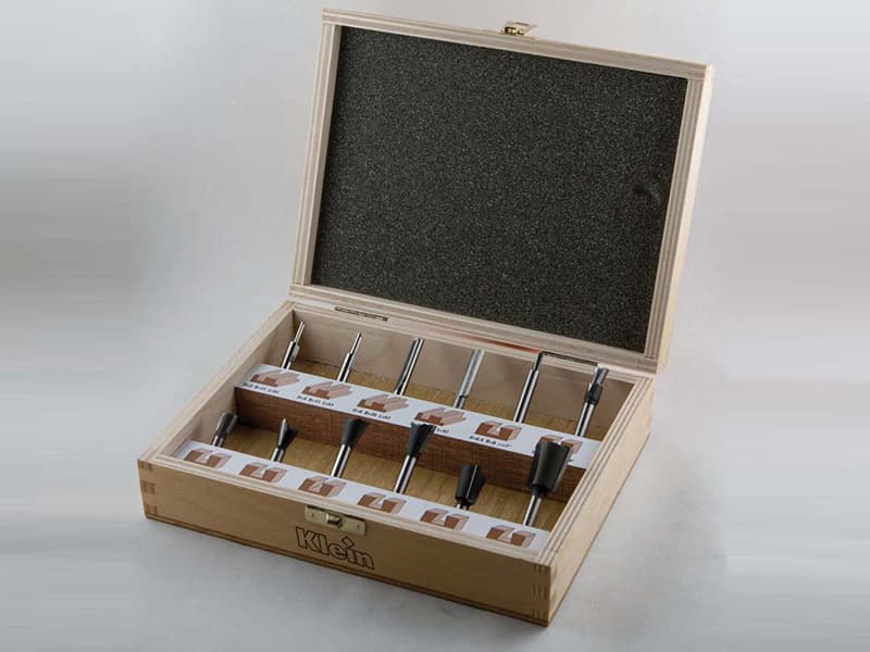 12 piece dovetail bits “advanced set” main image