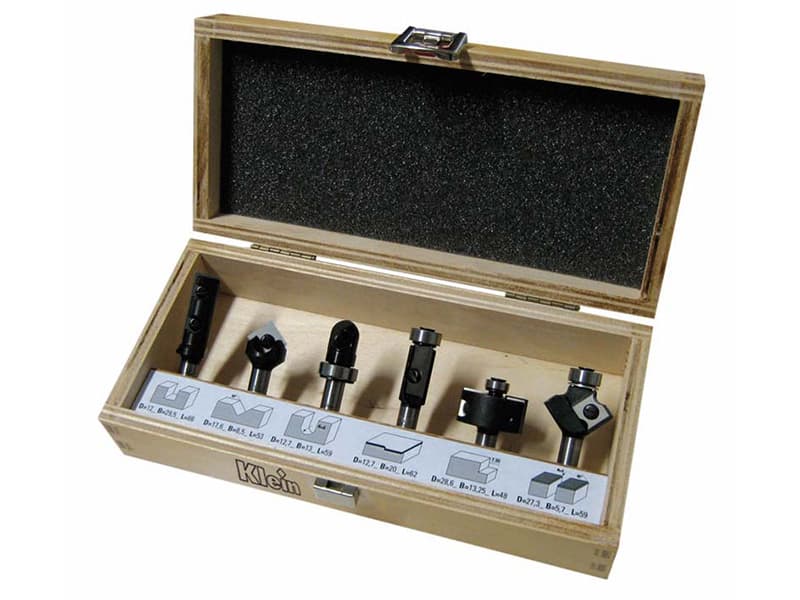 6 piece insert router bits “set” снимка
