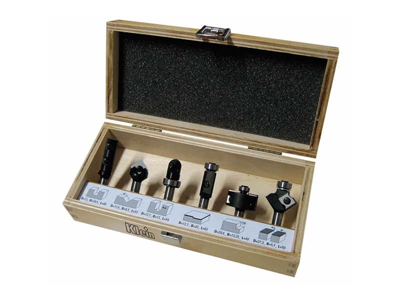 6 piece insert router bits “set” main image