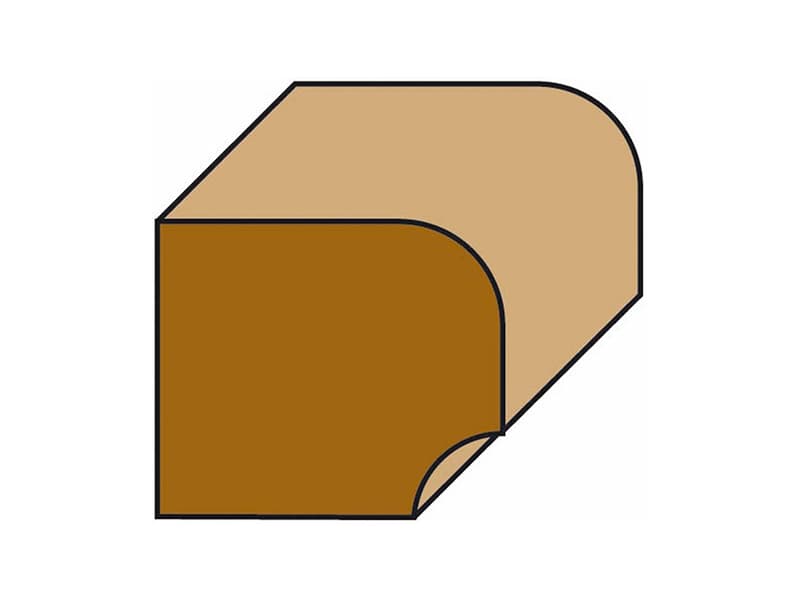 Hw radius bits with double ball bearing guide z=2 схема
