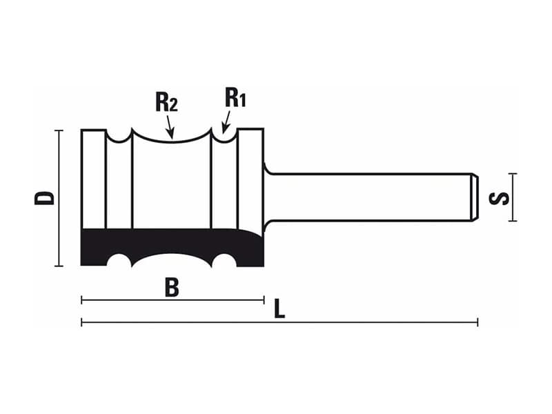 Hw multi radius bits z=2 схема