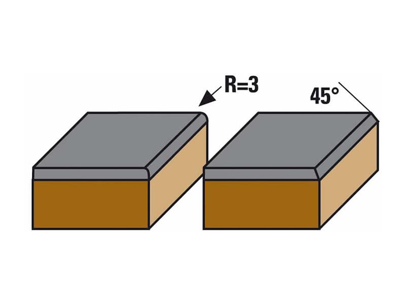 Hw insert flush trimming bits with ball bearing z=2 схема