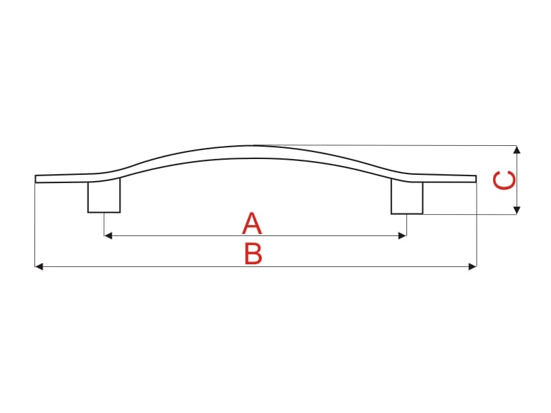 Furniture handle U-004 schema