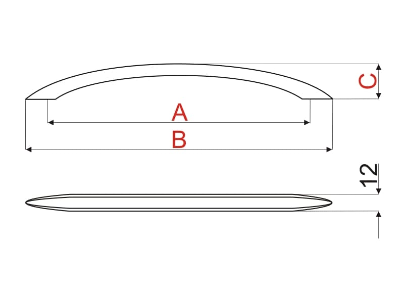 Furniture handle UN39 schema