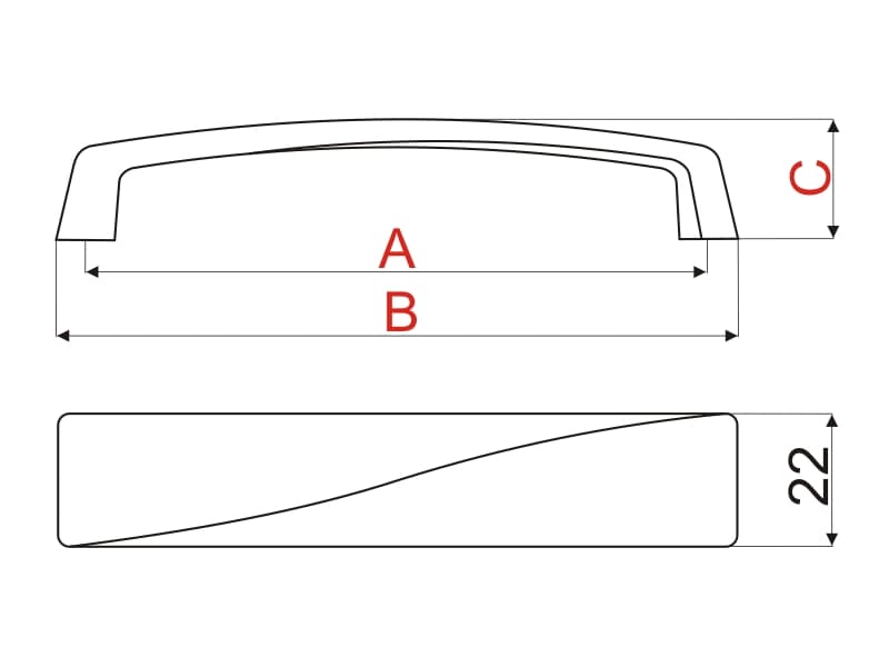 Furniture handle UN48 schema