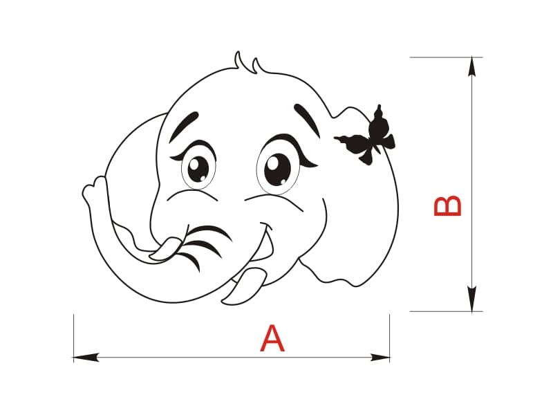 Furniture handle ELEPHANT schema