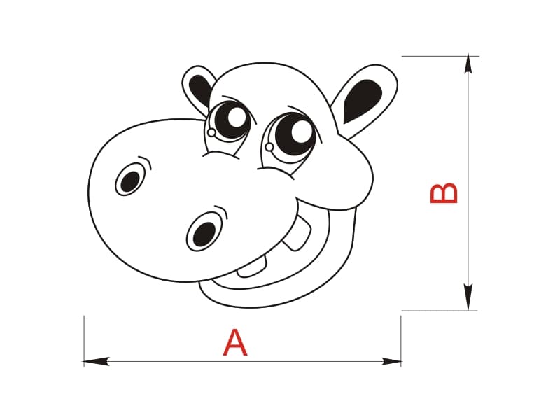 Furniture handle HIPPO schema