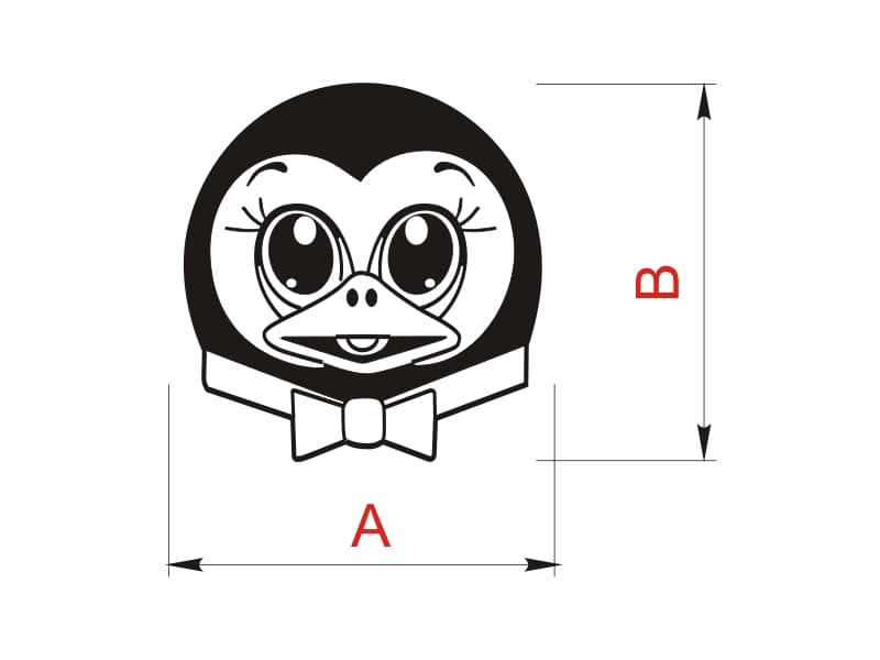 Furniture handle PENGGUIN schema