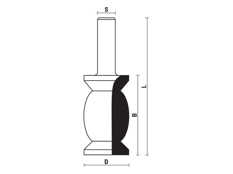 Hw crown moulding bits z=2 schema