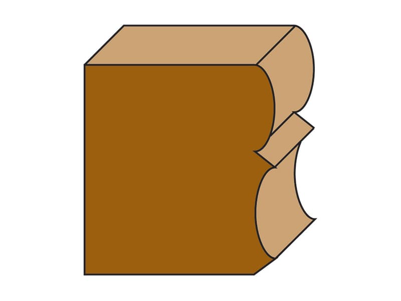 Hw crown moulding bits z=2 schema