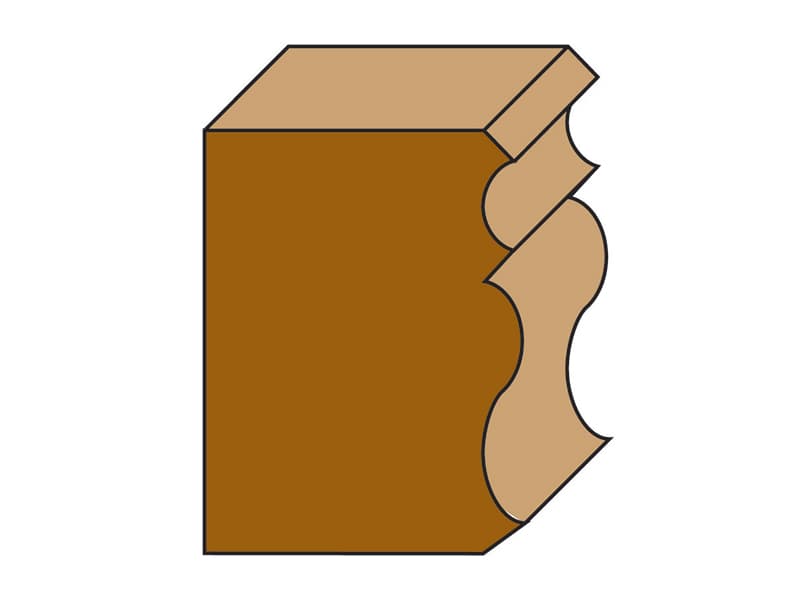 Hw crown moulding bits z=2 schema