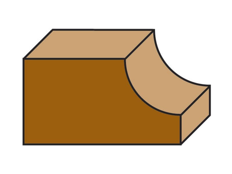 Hw cove bits with ball bearing guide schema