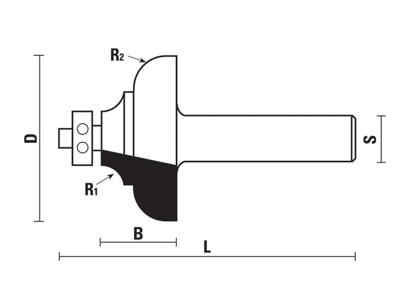 Hw classical obee bits with ball bearing guide z=2 schema