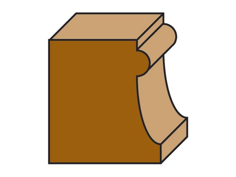 Hw drawing line bits with ball bearing guide z=2 schema