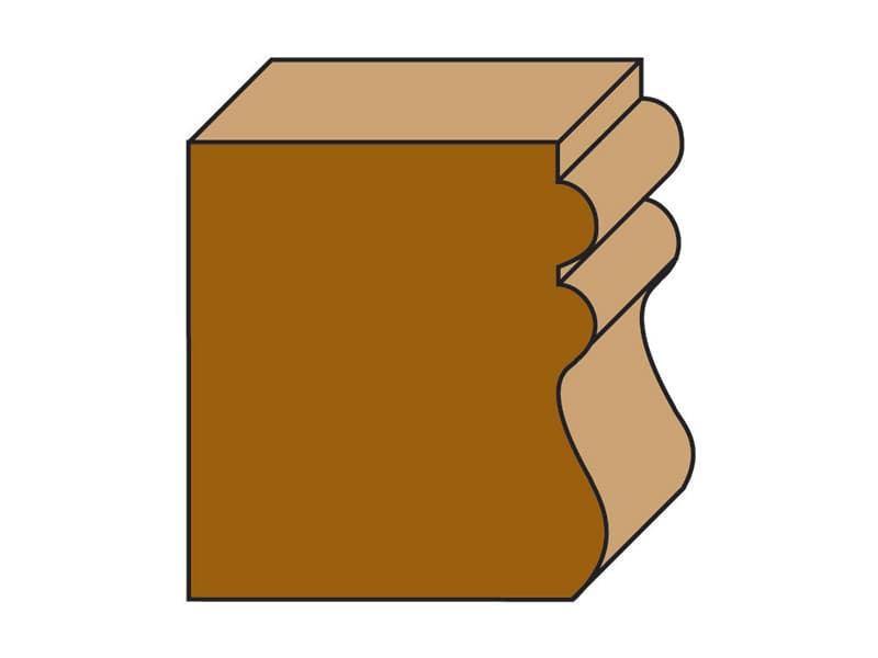 Hw drawing line bits with ball bearing guide z=2 schema