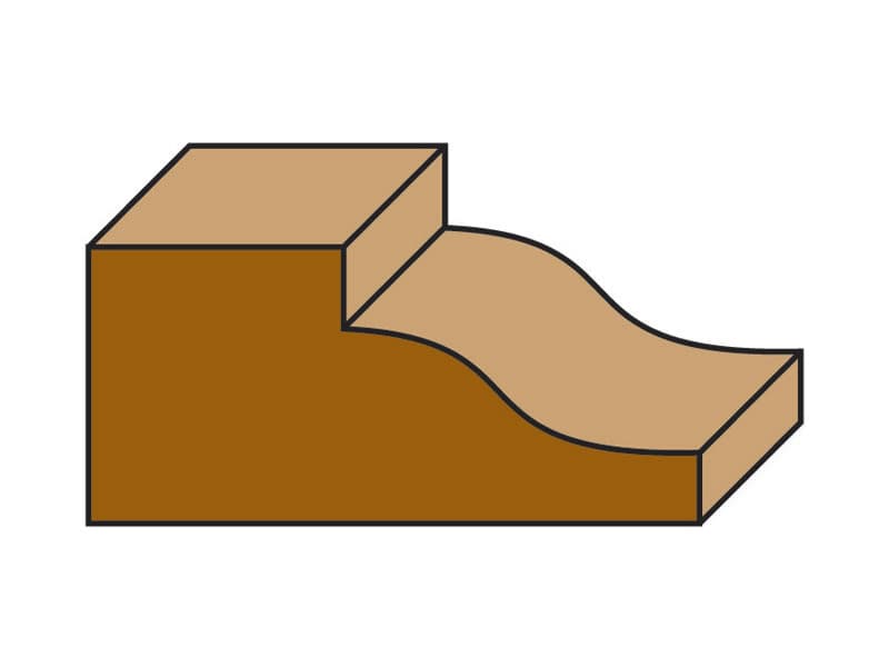 Hw raised panel bits with ball bearing guide z=2 схема