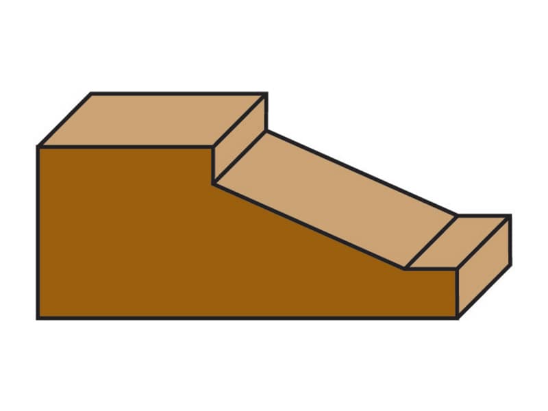 Hw raised panel bits with ball bearing guide z=2 схема
