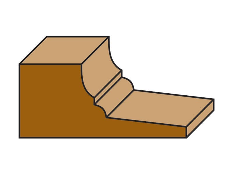 Hw raised panel bits with ball bearing guide z=2 схема