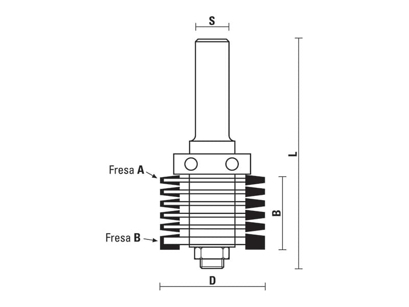 Hw finger joint assembly with ball bearing guide z=2 схема