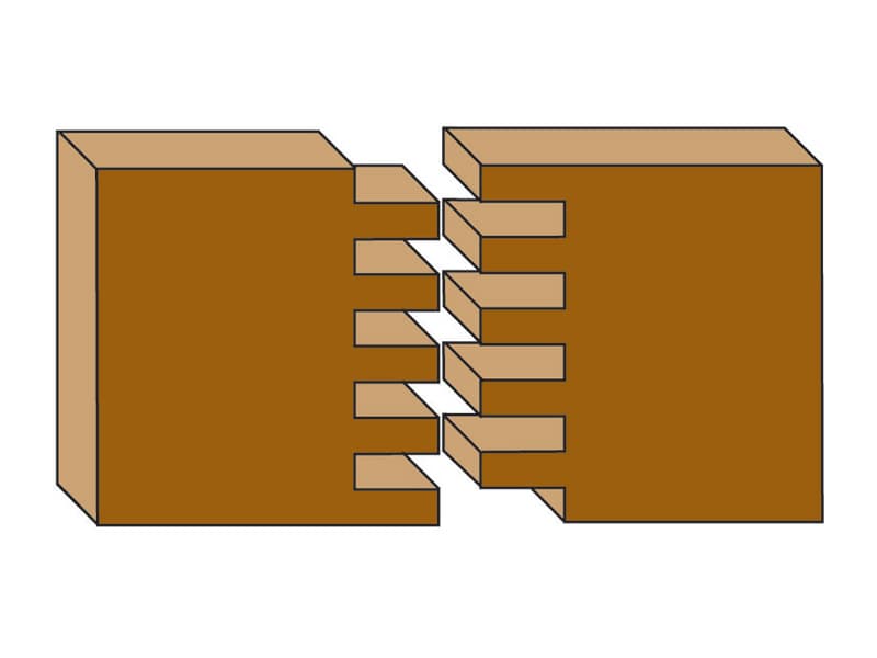 Hw finger joint assembly with ball bearing guide z=3 schema