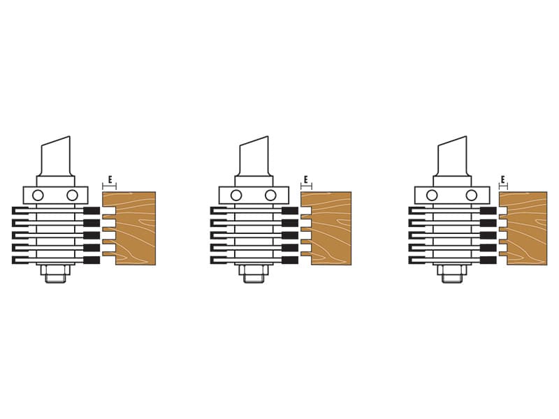 Hw finger joint assembly with ball bearing guide z=3 schema