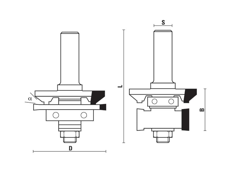 Hw v paneling assembly with ball bearing guide z=2 schema