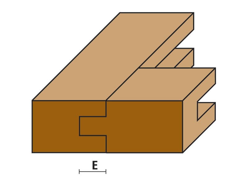Hw tongue and groove assembly with ball bearing guide z=2 schema