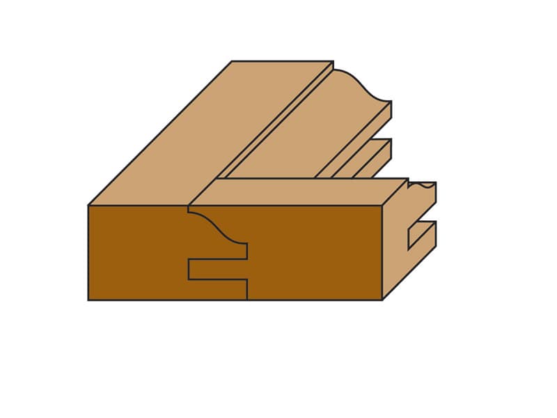 Hw stile and rail assembly with ball bearing guide z=2 schema