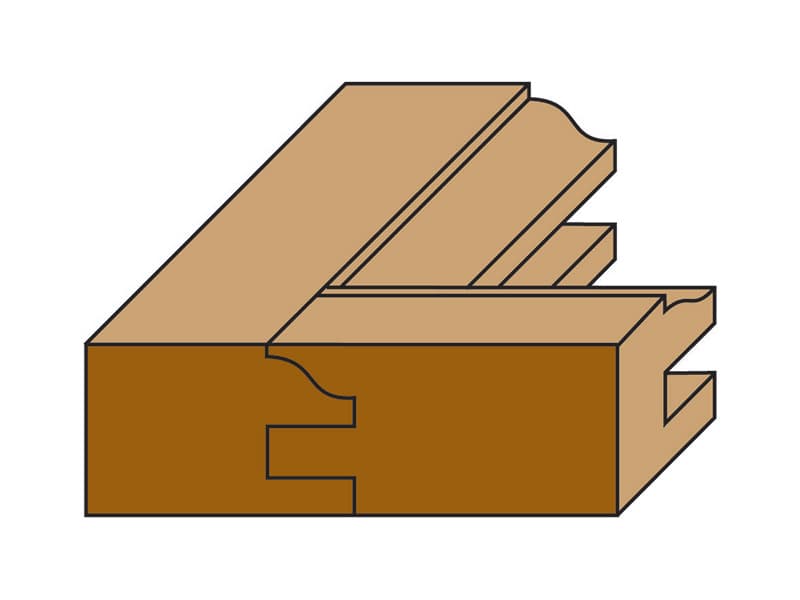 Hw stile and rail assembly with ball bearing guide z=2 schema