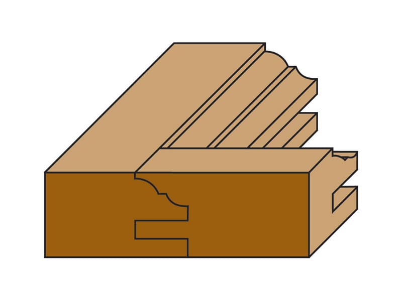 Hw stile and rail assembly with ball bearing guide z=2 schema