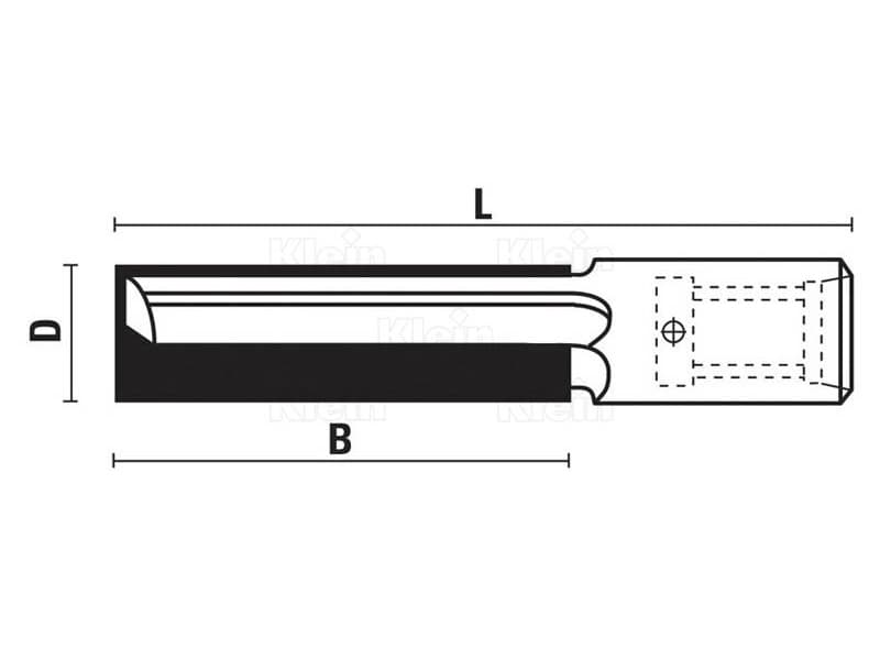 Hw straight plunge cutting bits for “scheer” z=2 схема