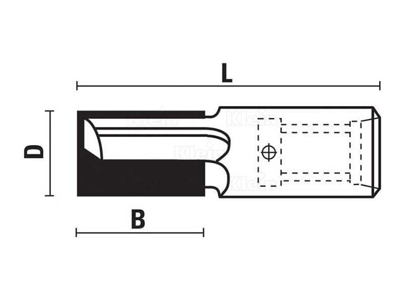 Hw straight plunge cutting bits for “scheer” z=2 схема